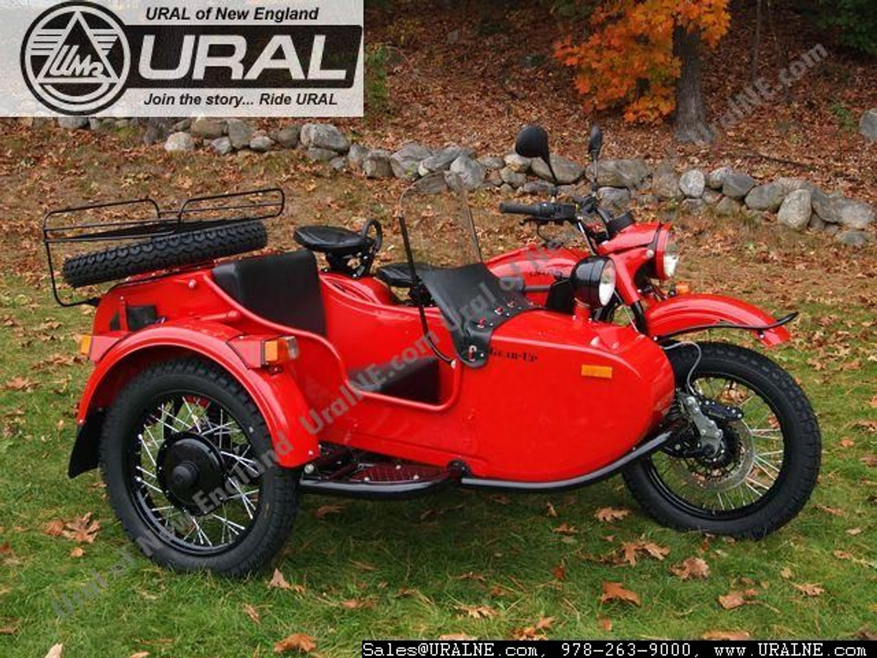 2013 Ural Gear-Up Red-Black Custom 2WD