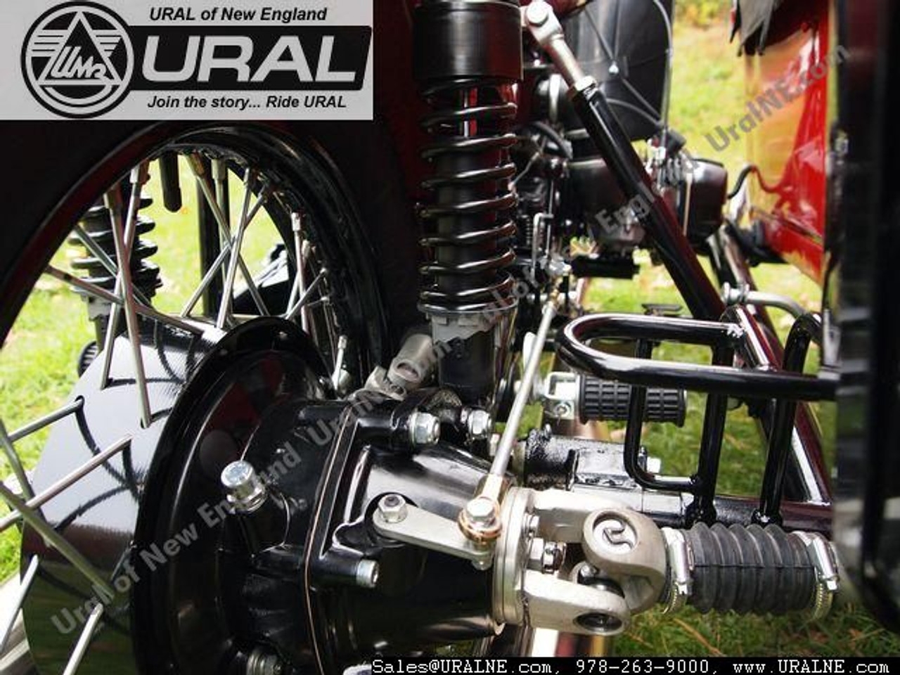 2013 Ural Gear-Up Red-Black Custom 2WD