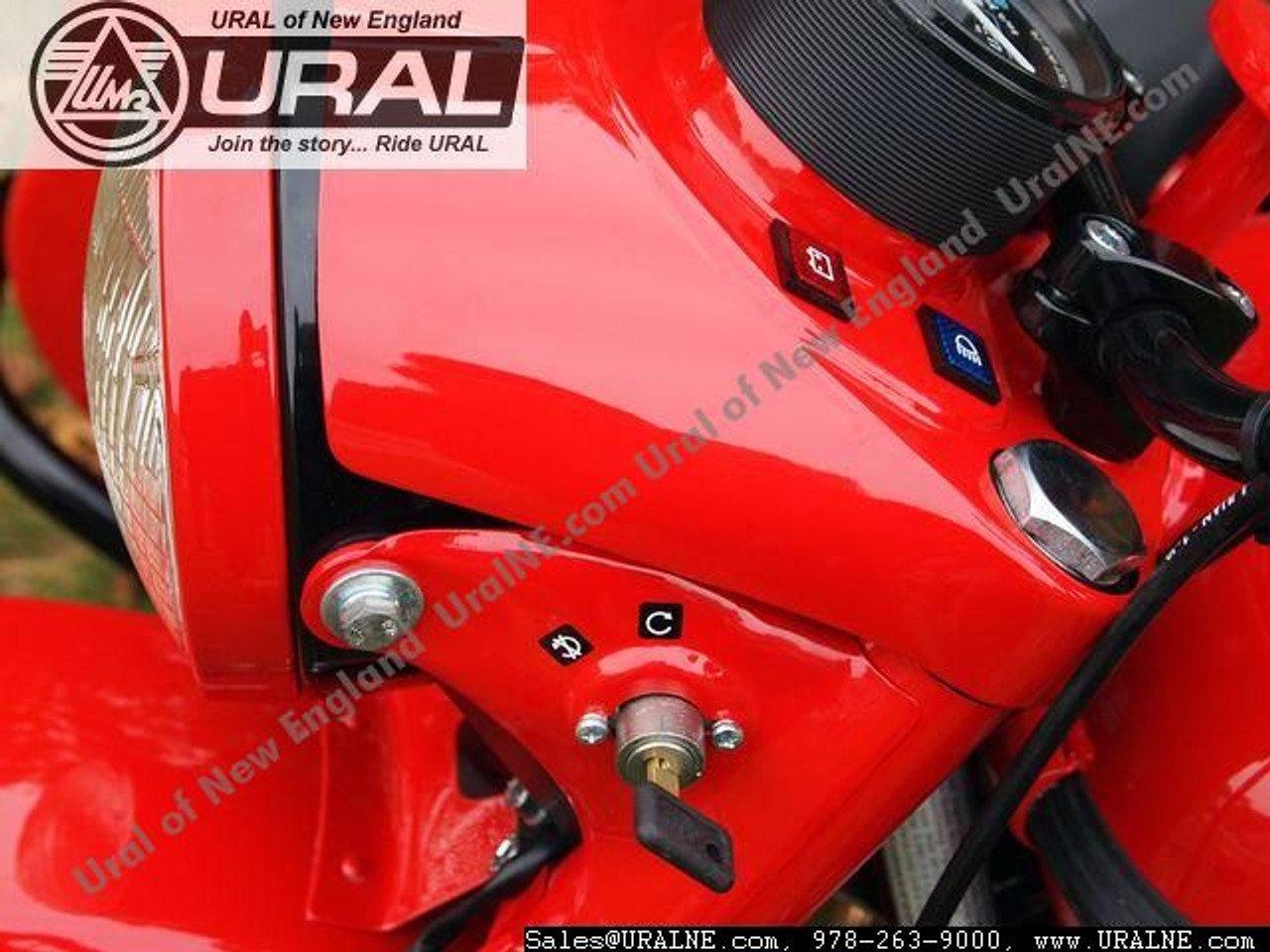 2013 Ural Gear-Up Red-Black Custom 2WD