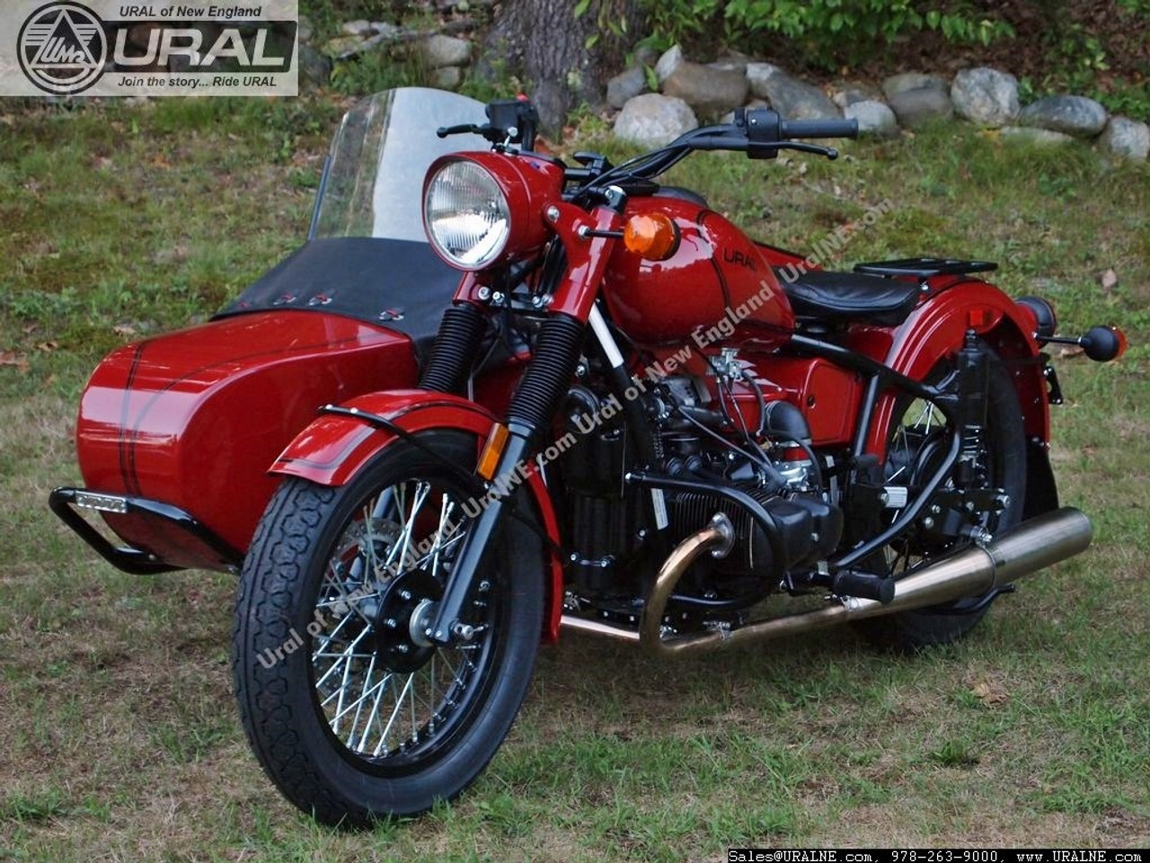 2012 Ural Retro "Classic" Maroon Custom