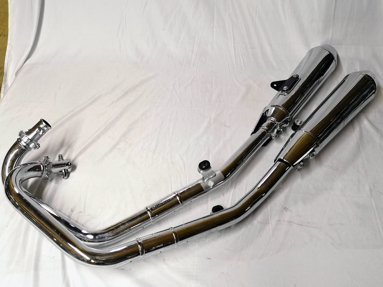 Used Exhaust System for 650cc Models (Royal Enfield)