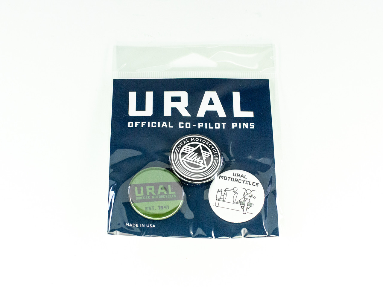 Ural Co-Pilot Pin 3-Pack