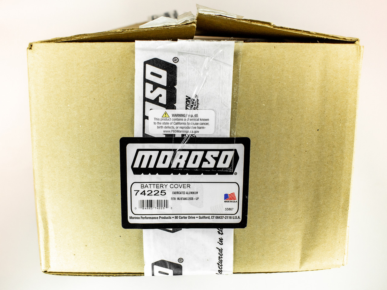 Moroso Aluminum Battery Cover (05-14 Mustang)
