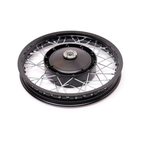 19 in. Aluminum Spoke Wheel Assembly (Black, Rear, Pre-2014)