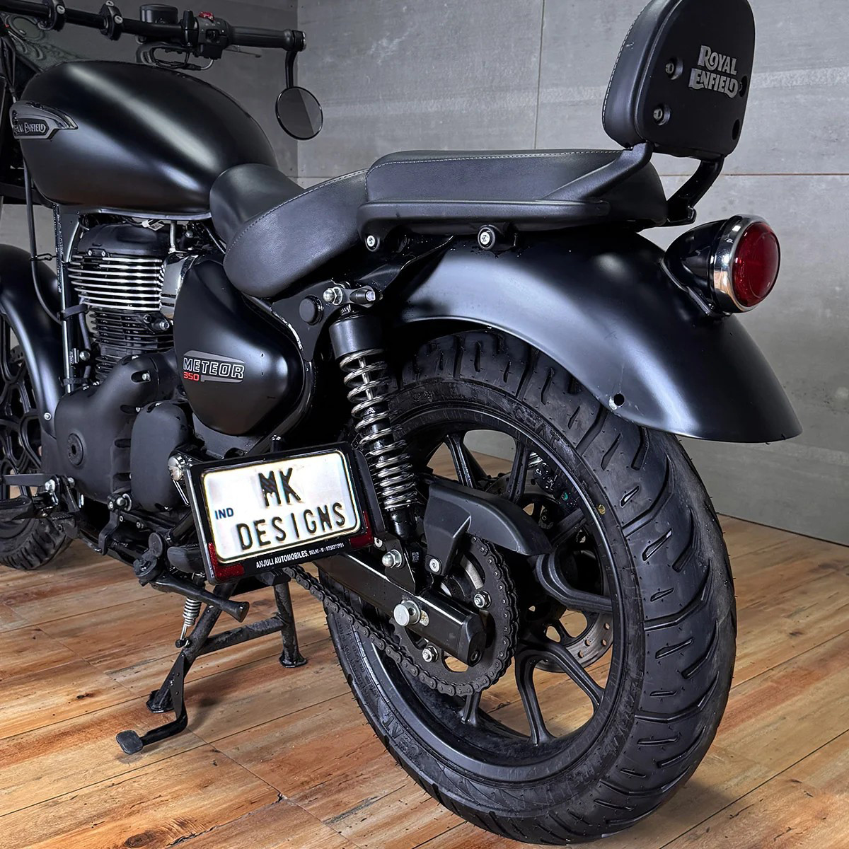 Side Mount License Plate Bracket