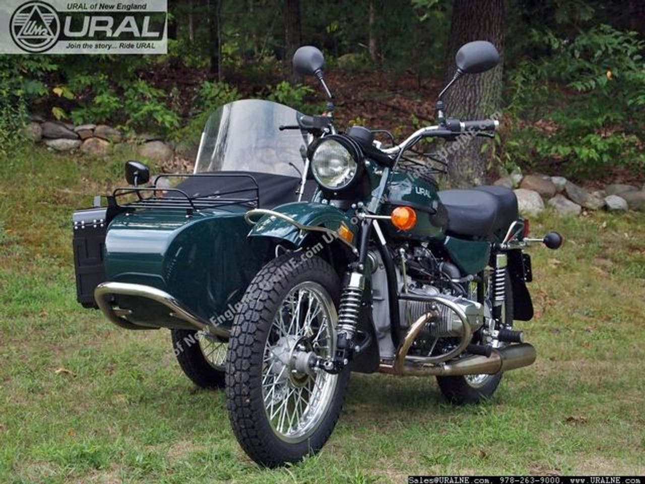 2012 Ural Patrol 2WD Woodland Green, Custom 02AL