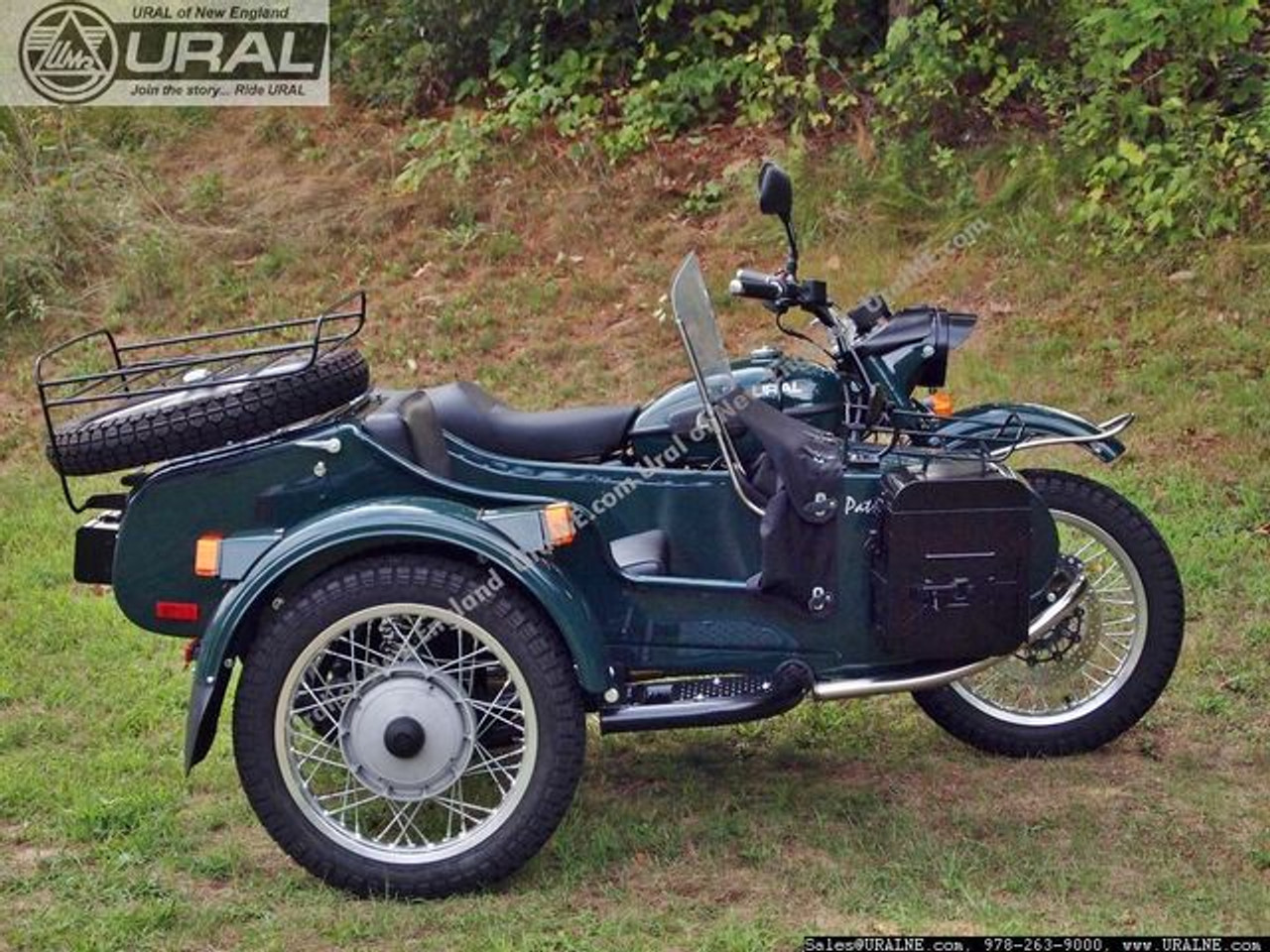 2012 Ural Patrol 2WD Woodland Green, Custom 02AL