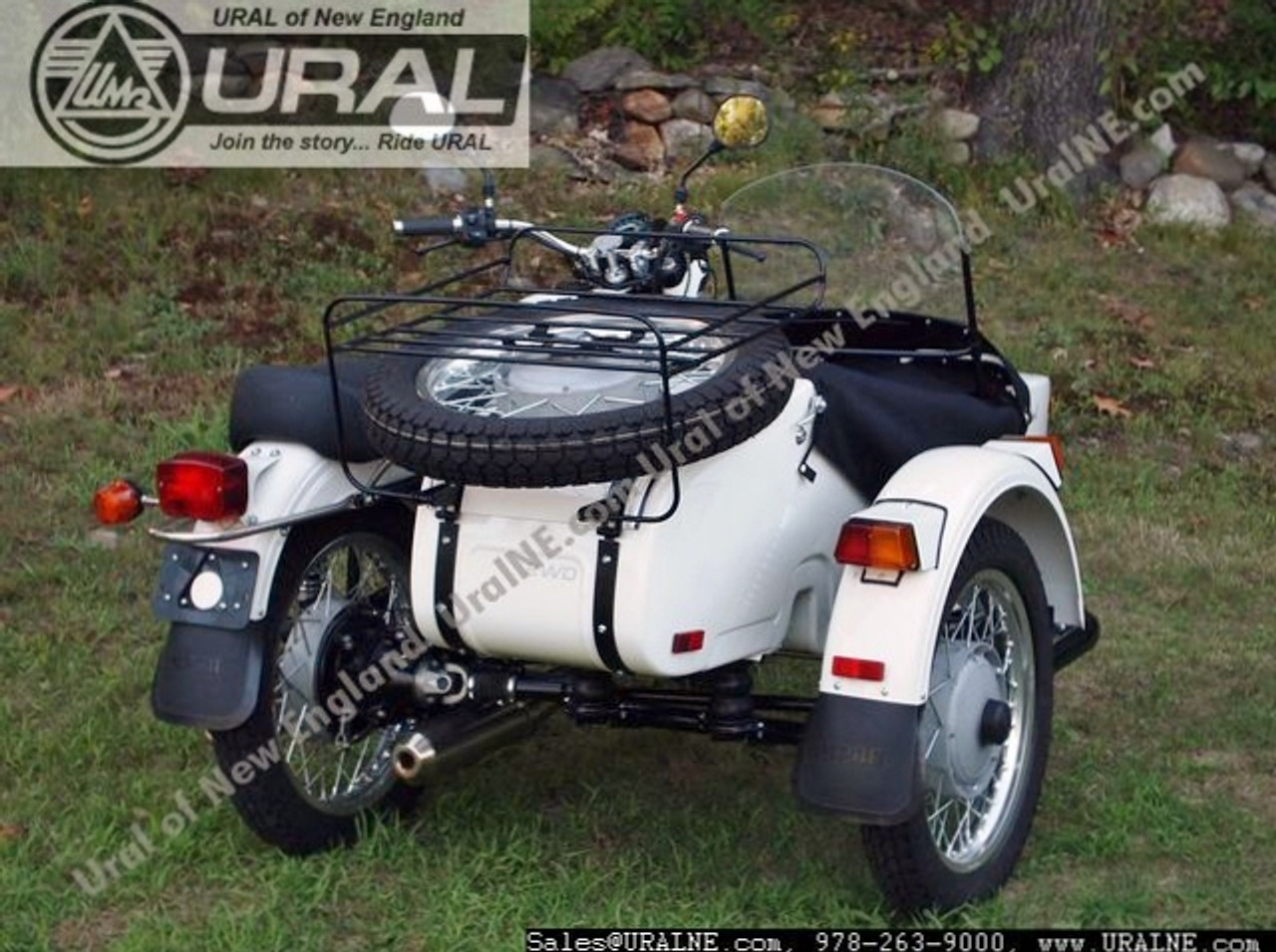 2012 Ural Patrol 2WD White Custom