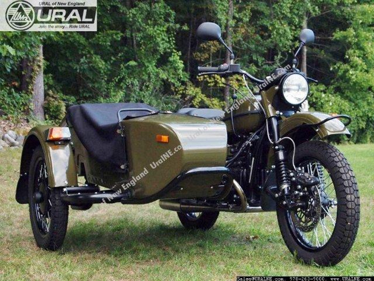 2012 Ural Patrol T Military Green Custom