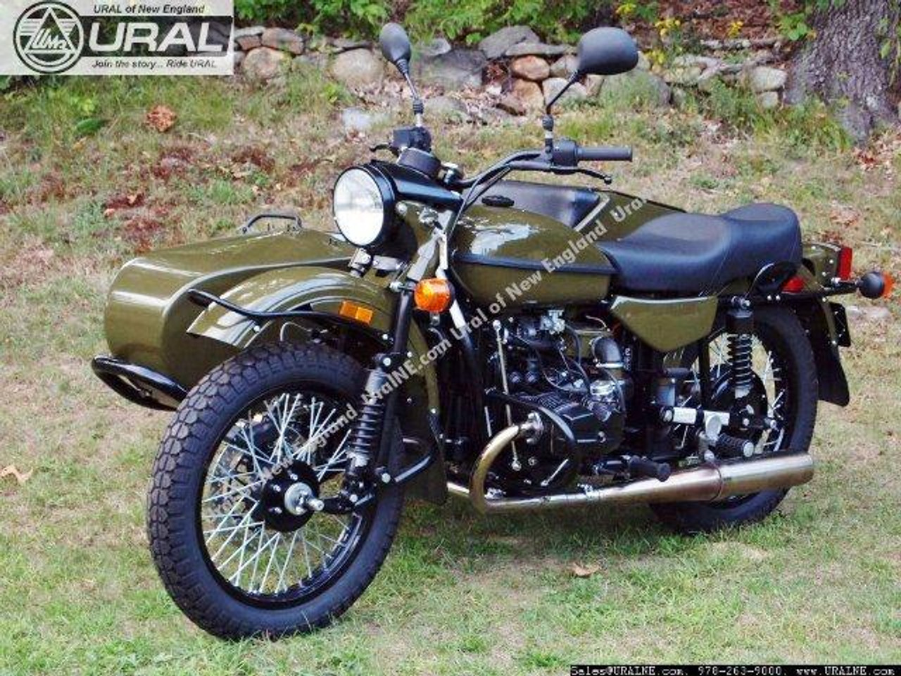 2012 Ural Patrol T Military Green Custom