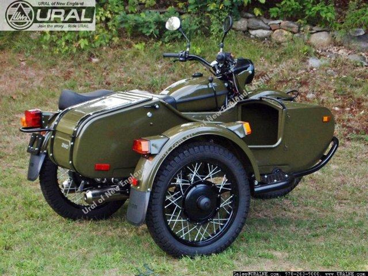 2012 Ural Patrol T Military Green Custom