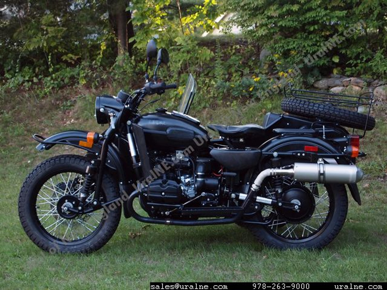 2013 Ural Gear-Up Flat Black Custom with "Adventure" Package