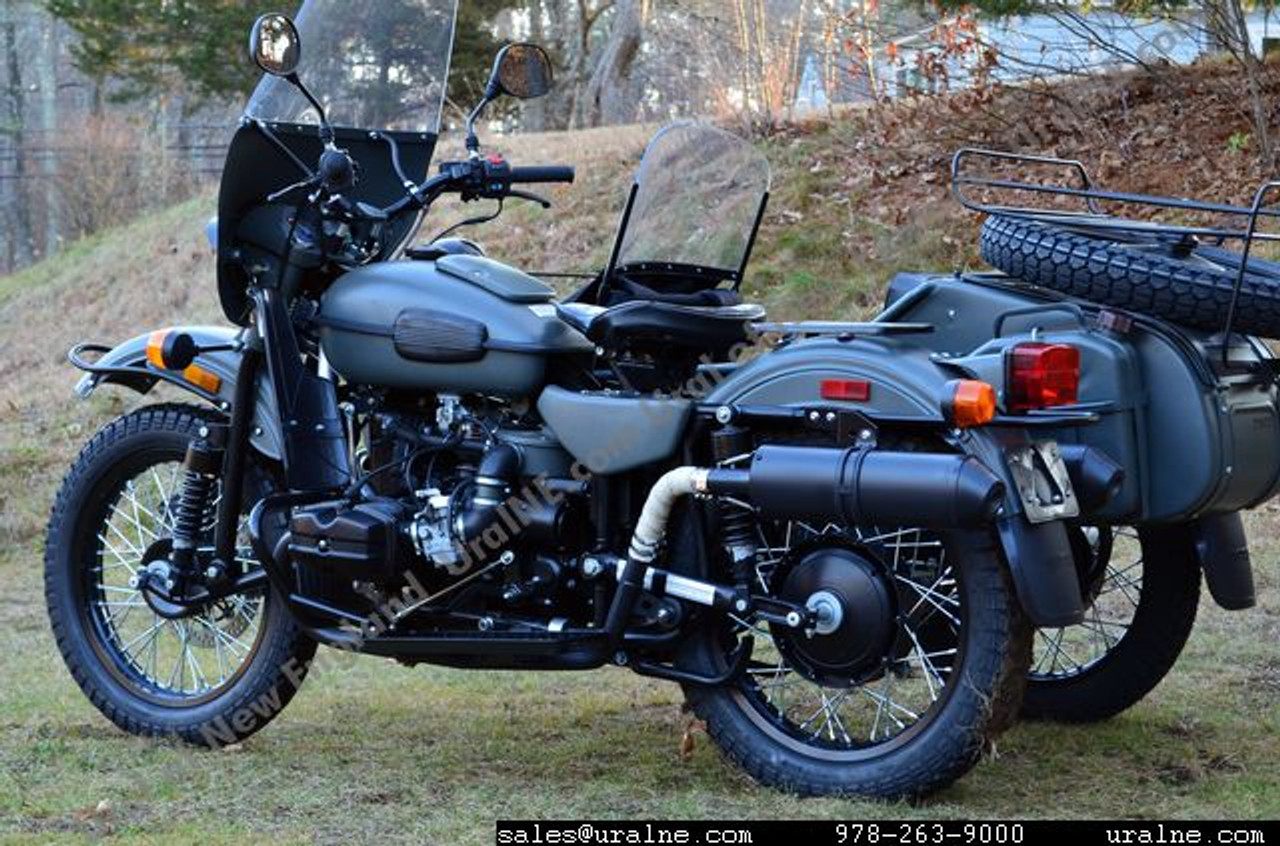 2012 Ural Gear-Up Forest Fog Custom with "Adventure" Package