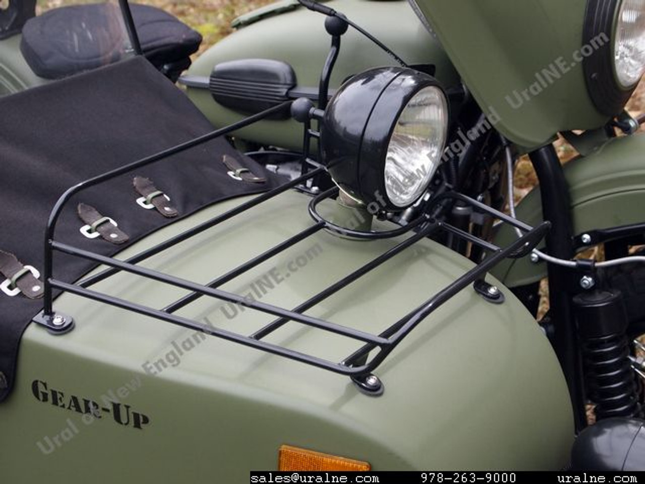 2012 Ural Gear-Up in "Taiga" Green with "Adventure" Package and Extras