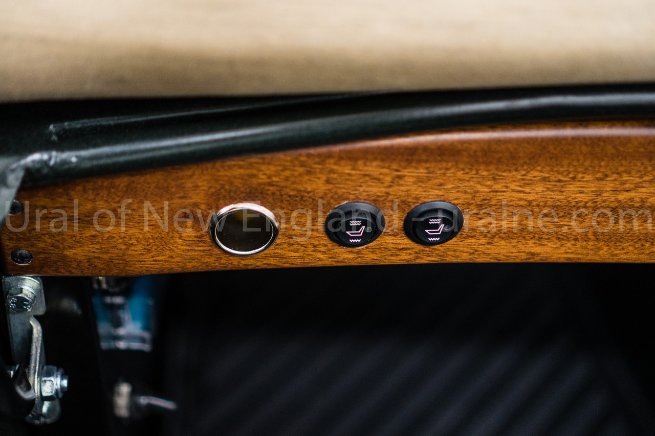 Handmade Wooden Sidecar Dashboard