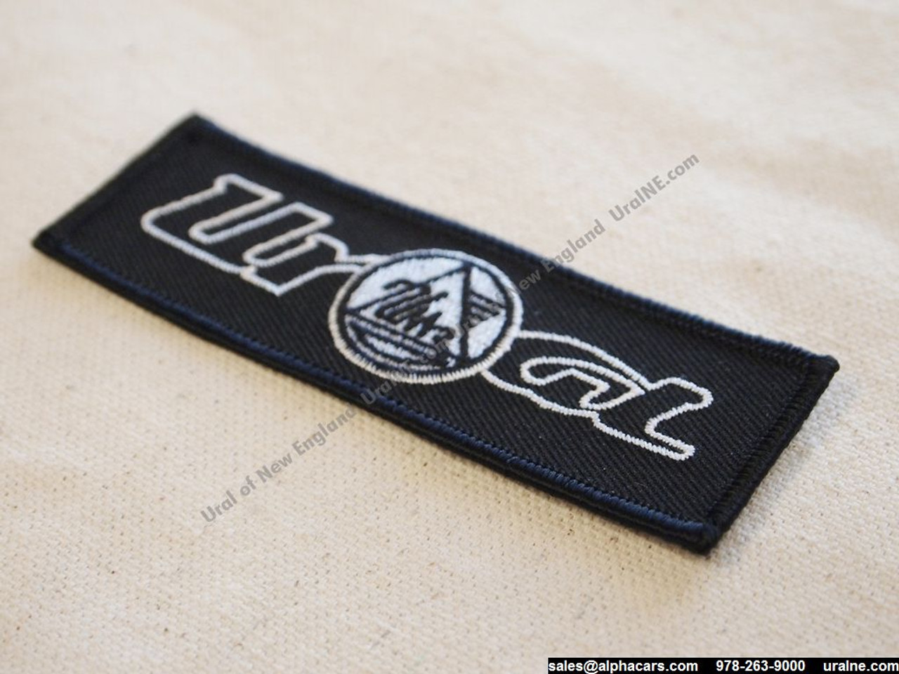 Ural Logo Patch Black/White
