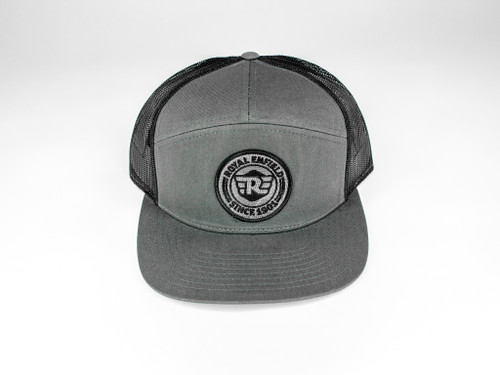 Black & Grey "The Bullet" Trucker Hat