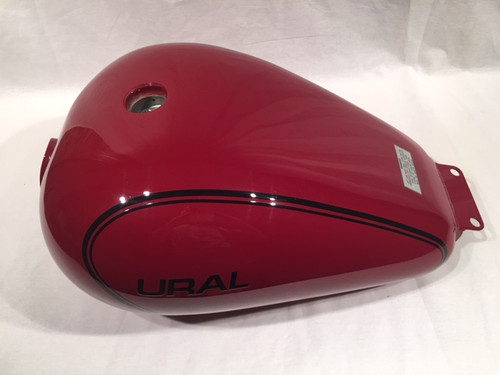 Retro Fuel Tank, Maroon (2013 and Older)