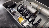 Brand new 2022 Suzuki RMZ250 KYB Triple Adjuster Shock | JBI Suspension