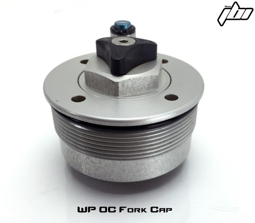 WP 48mm Open Cartridge Fork Cap Preload Ajduster