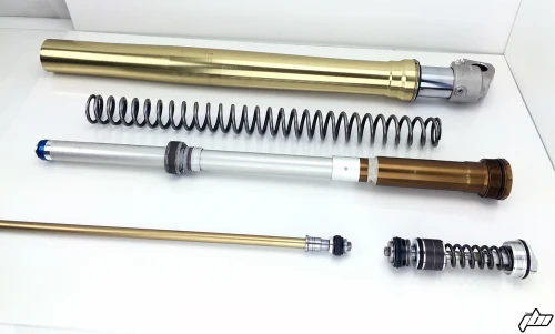 Showa 47mm Twin Chamber Fork Dis-assembled