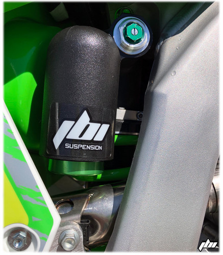 JBI Pro Bladder Cap Showa Shock KX450 with FMF exhaust