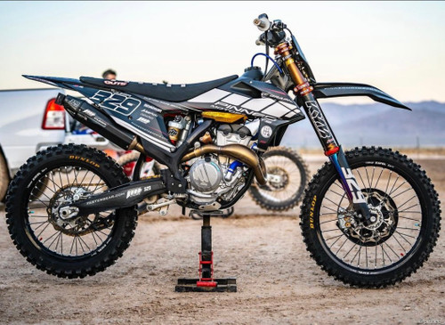 WP to KYB SSS Conversion Kit (JBI Spec) on KTM 350SXF Motocross Setup
