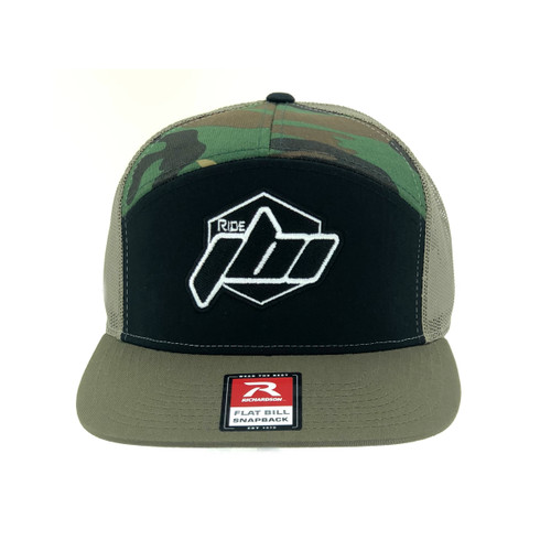Ride JBI camo hat front