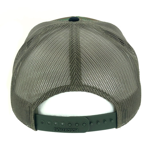 Ride JBI camo hat back