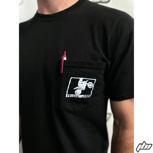 Ride JBI Pocket Tee (Front Up Close)