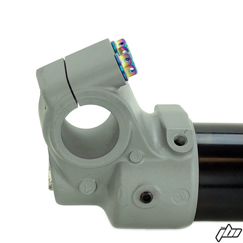 JBI Titanium Rainbow bolts KYB Fork Axle Lug