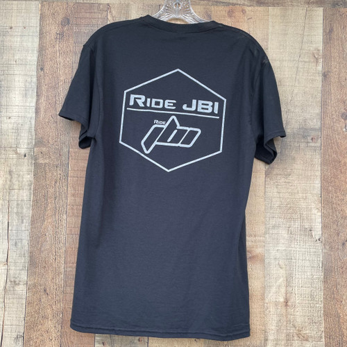 Ride JBI Black & Grey T Shirt Back side