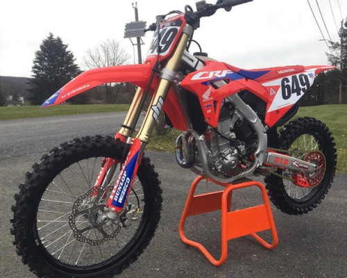 2021 Honda CRF450R with JBI Suspension Showa Pro Fork Kit
