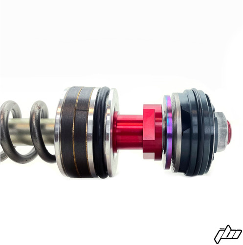 JBI Suspension 2025-2026 Honda CRF450R Showa Pro Fork Subvalve Assembly installed