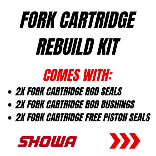 Showa Fork Cartridge Rebuild Kit