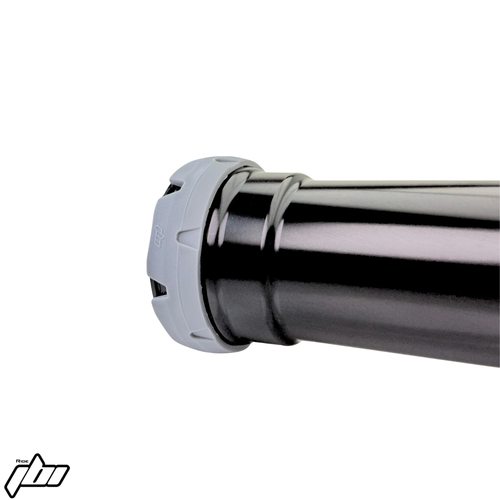 JBI WP Fork Outer Tube 48mm in Stealth Black Finish with Moon Grey Fork Protection Ring
