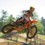 JBI Suspension WP AER48 Pro Fork in action at Southwick MX.  2019 KTM 450SXF