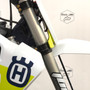 JBI Titanium KTM Husqvarna Stock Triple Clamp bolts  gold