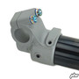 JBI Titanium Rainbow bolts KYB Fork Axle Lug