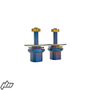 JBI Titanium KYB Sub Valve with Base Valve Compression and Sub Valve Shim Stacks