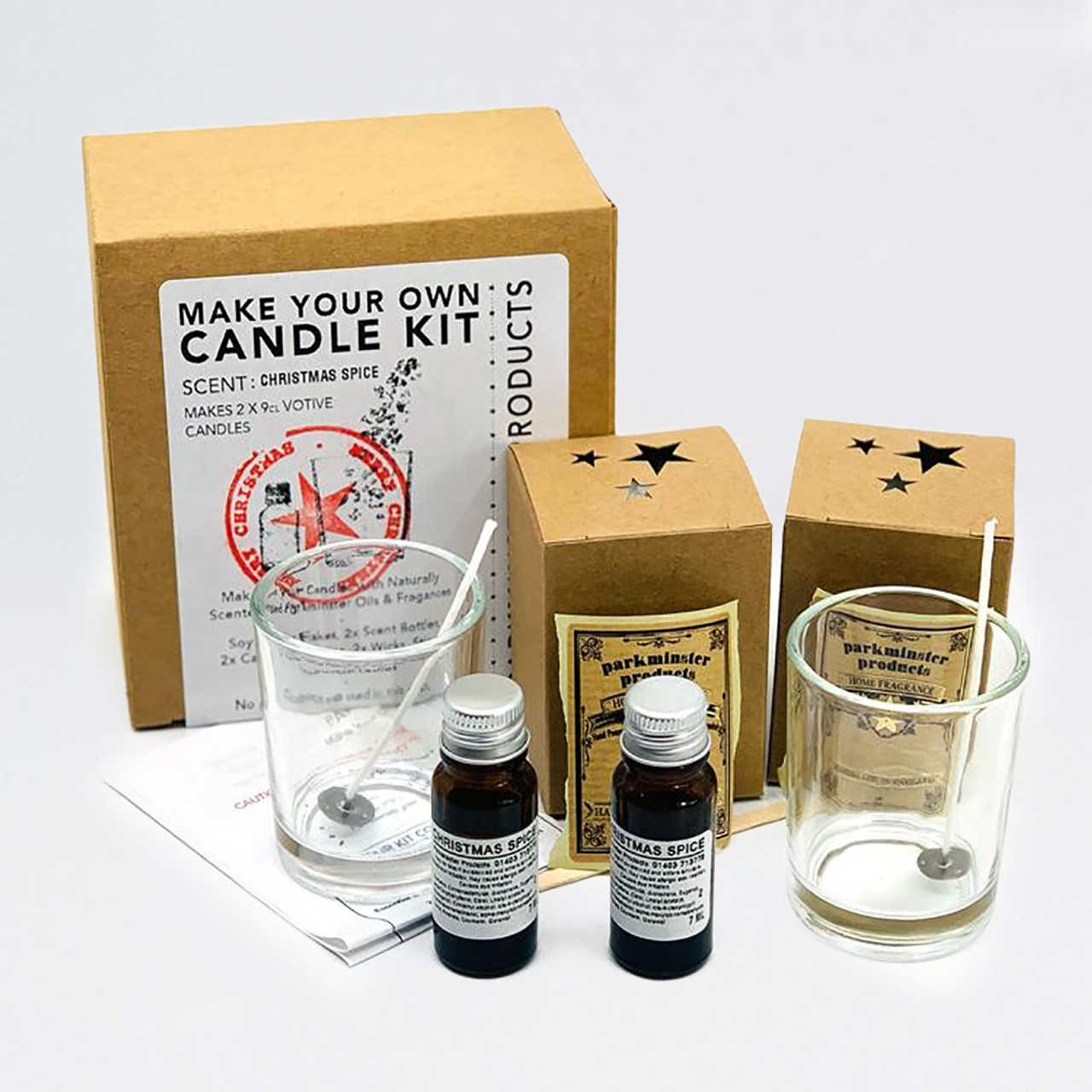 Make Your Own Candle Kit - Christmas Spice by Parkminster at Of Cabbages  and Kings