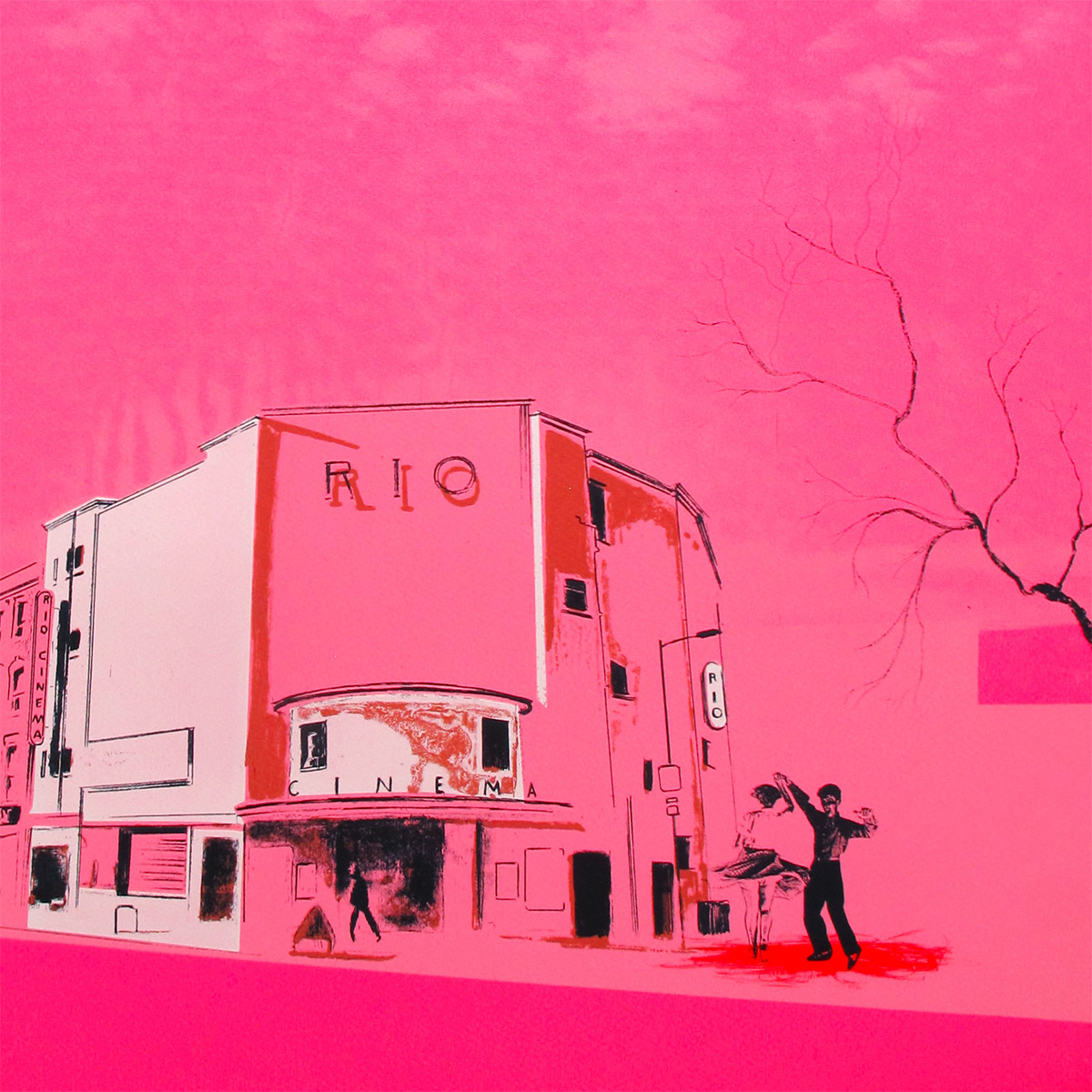 Date Night In Dalston (Rio Cinema) Limited Edition Screen Print by Anna ...