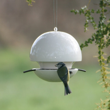 Birdball Seed Feeder from Green&Blue at Of Cabbages and Kings. 