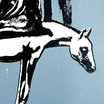 Apocalypse screen print detail 01 by Marcelina Amelia at Of Cabbages and Kings