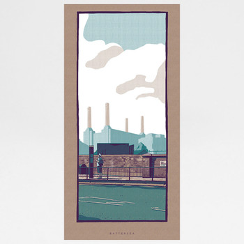 Battersea art print by Liam Devereux at Of Cabbages and Kings