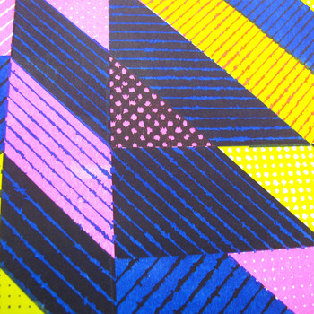 Battery risograph print detail 02 by Chris Homer at Of Cabbages and Kings