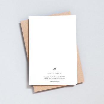 Pack of 6 Festive Cards - Merry & Bright detail 02 by Ola at Of Cabbages and Kings