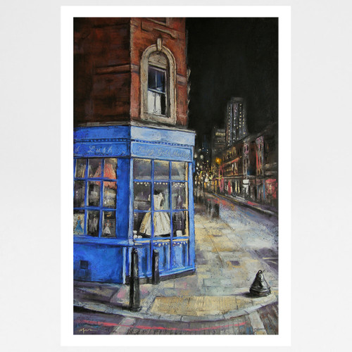 Electric Blue full art print by Marc Gooderham available at Of Cabbages and Kings.