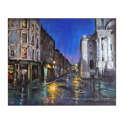 Fournier Street, Spitalfields art print by Marc Gooderham available at Of Cabbages and Kings. 