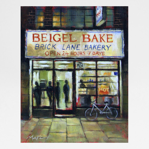 Beigel Bake art print by Marc Gooderham at Of Cabbages and Kings 